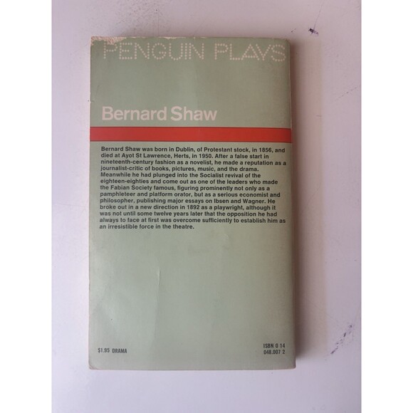 Bernard Shaw's Major Barbara - Definitive Text - Picture 2 of 3